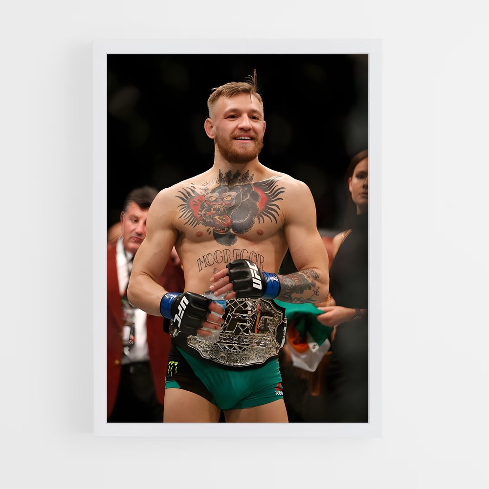 Poster Notorious Conor – affiche MMA (vue 3)